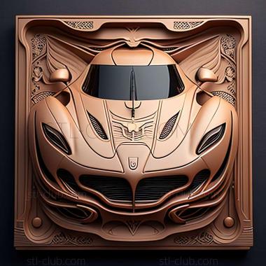 3D model Koenigsegg CC (STL)